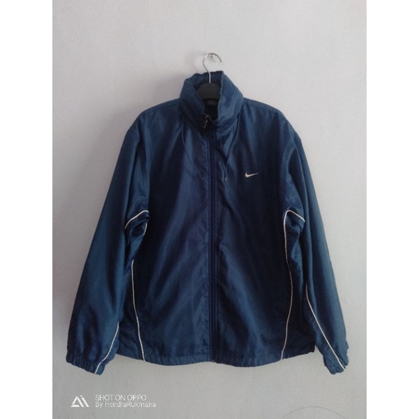 Jaket Sport Parasut Jaspo Nike Swoosh Big Logo