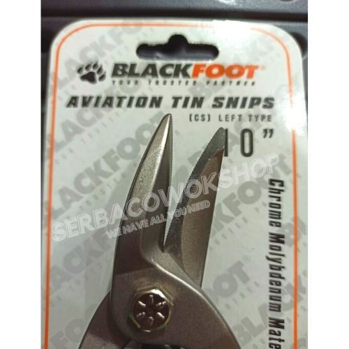 Blackfoot Gunting Hollow Baja Ringan Gunting Seng 10 Inch bengkok Aviation Snips 250 mm Termurah