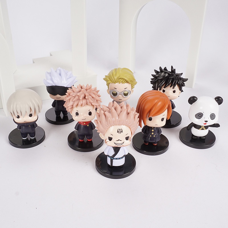 Figure Jujutsu Kaisen Set 8 w Sukuna Inumaki Panda