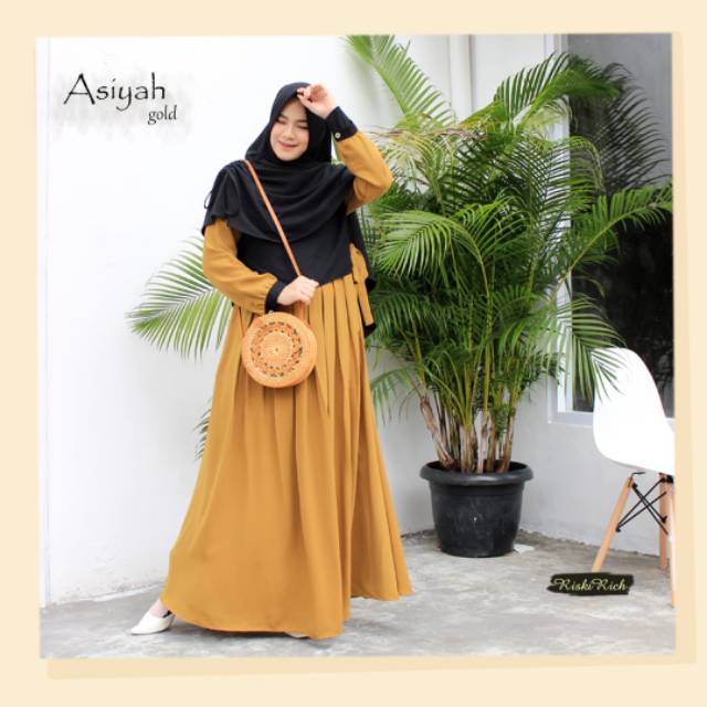 Gamis Asiyah by Riskirich