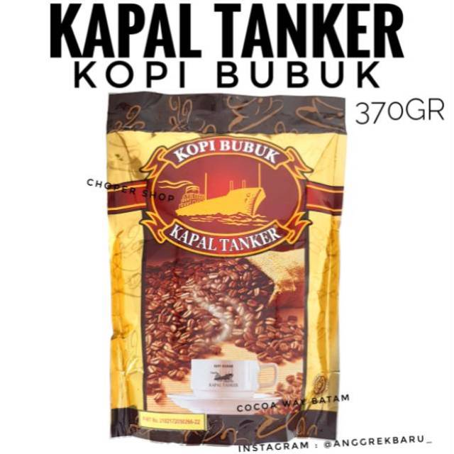 

Kopi Kapal Tanker StandPack 370gr / Kopi Bubuk Kapal Tanker