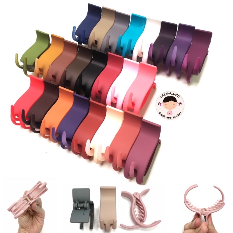 JEPIT IKAN TARING GIGI 2 IN 1 ISI 12PC MATTE DOVE JEDAI KOREA NORAMI