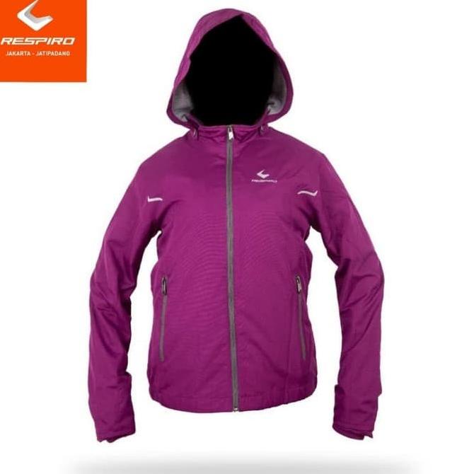 Respiro Rosela-R1| Jaket Motor Harian Wanita Anti Angin - Purple