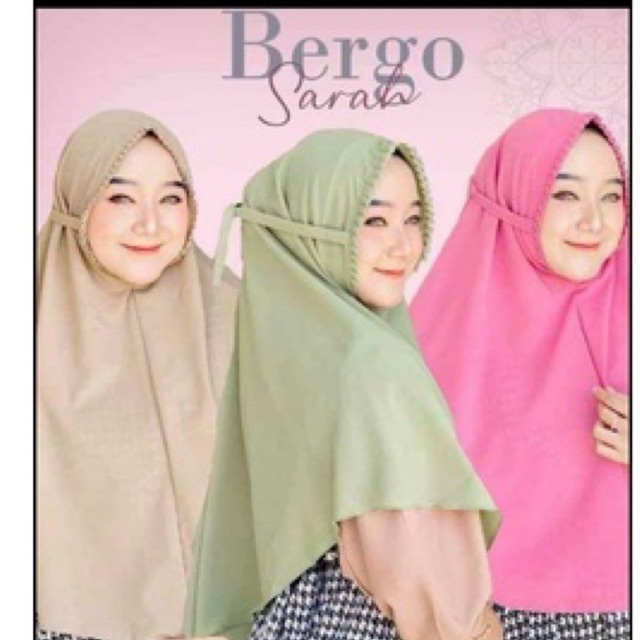 JILBAB BERGO SARAH DIAMOND ITALIANO