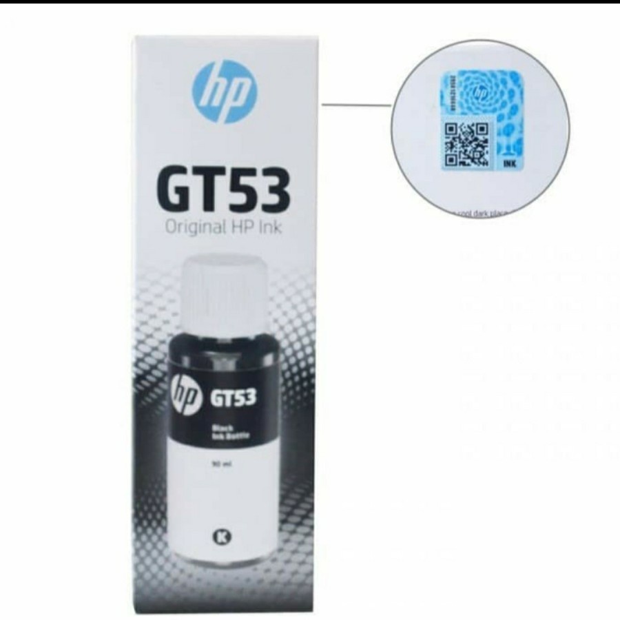 Tinta HP GT53 black printer HP Ink Tank 510,515,550,610,615,115,315,415,319,419