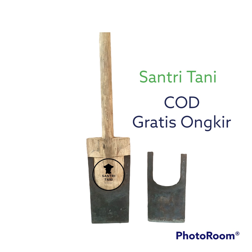 Sekop Jawa Gali Tanah | Lempak Dodos Gagang Kayu