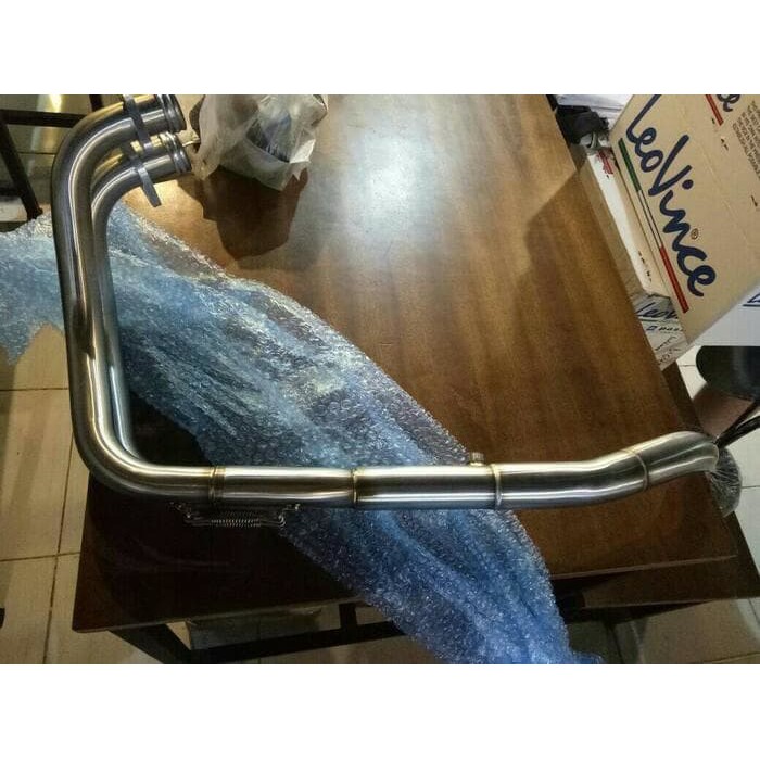 Header & Pipa Knalpot Leovince Drake OriginaL Ninja 250 R25 CBR250RR