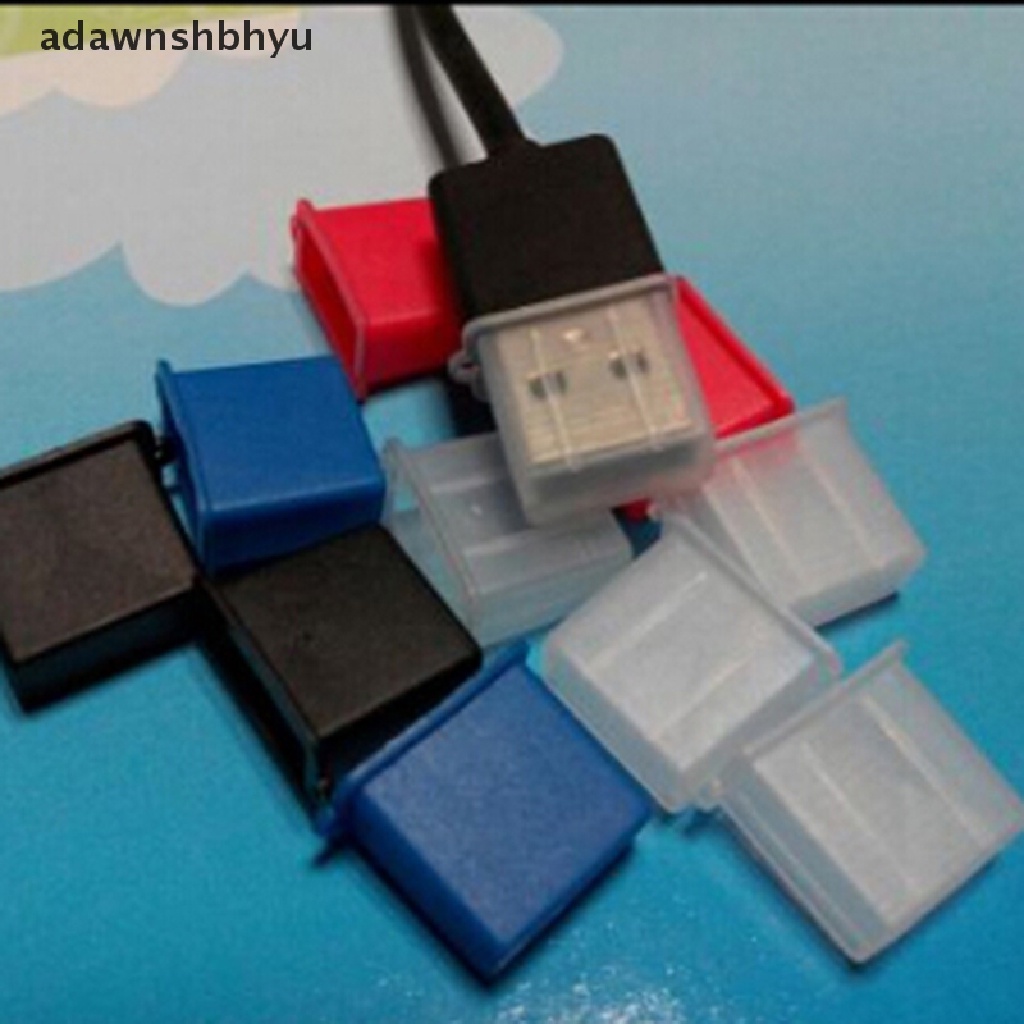Adawnshbhyu 10Pcs Baru USB Type A Male Anti-Debu Plug Stopper Topi Penutup Pelindung