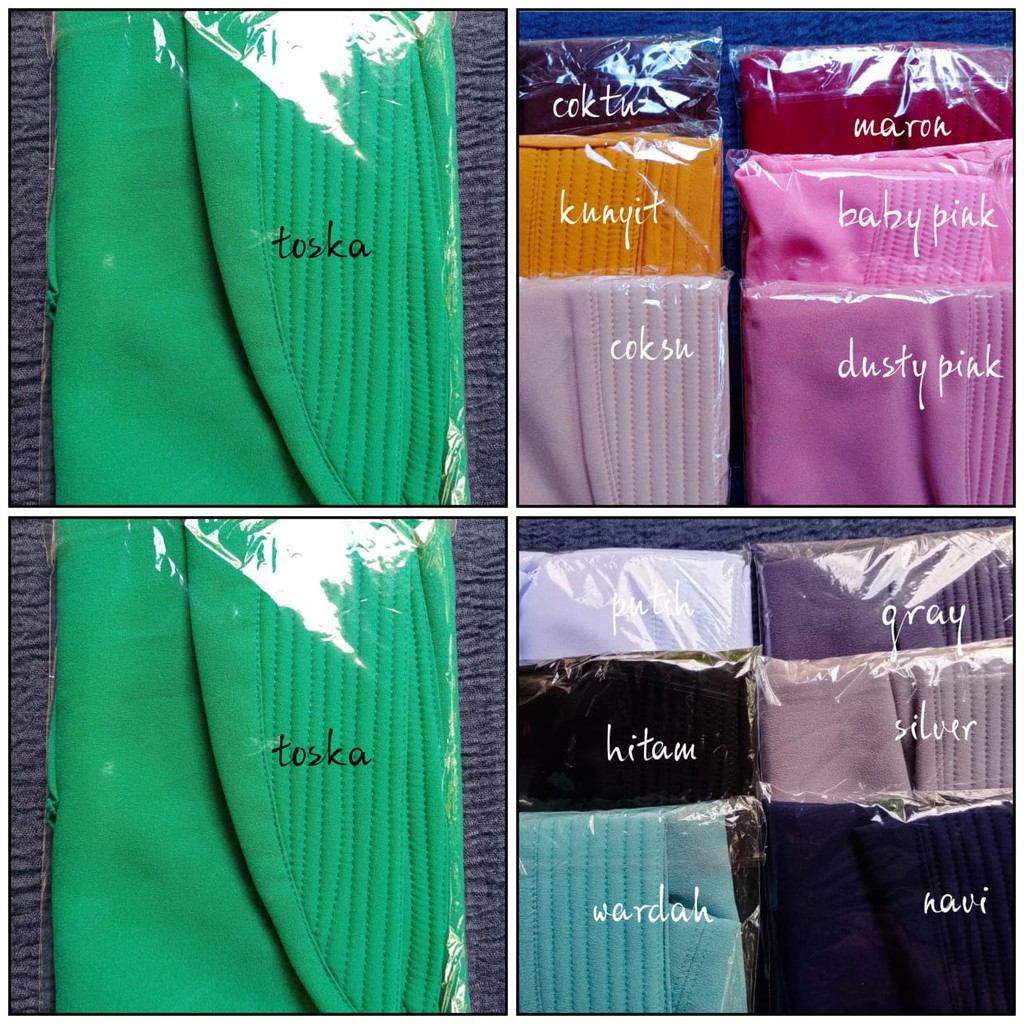 Khimar ped mini/ khimar 2 layer diamon/ jilbab mini 2 layer / jilbab termurah terbaru