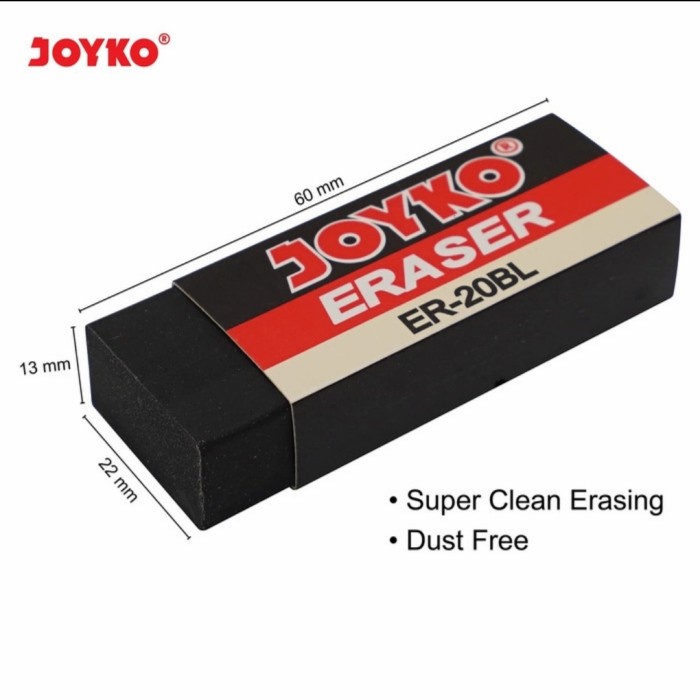 

Penghapus Joyko ER-20BL hitam besar