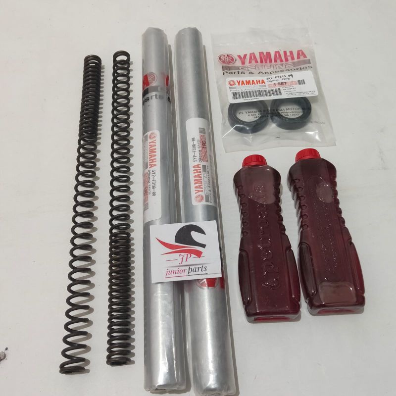 As Shock depan Jupiter mx lama (5yp) komplit sil + per + oli