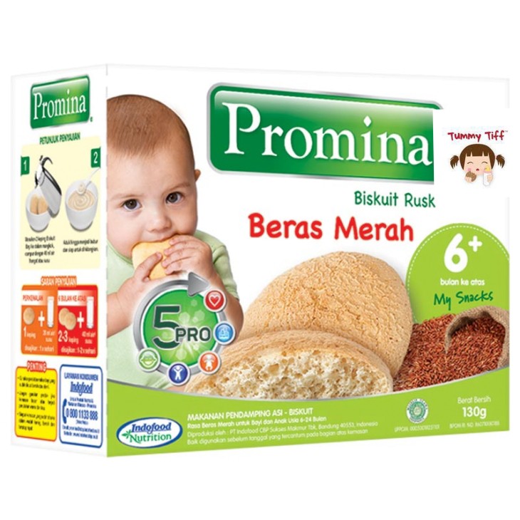 Promina Biskuit Baby RUSK 130 gr / biskuit mpasi