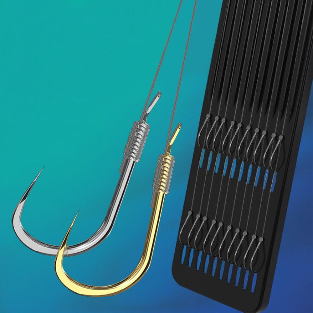 Top Fishing Tackle Tajam Aksesoris Alat Olahraga Luar Ruangan Double Hook