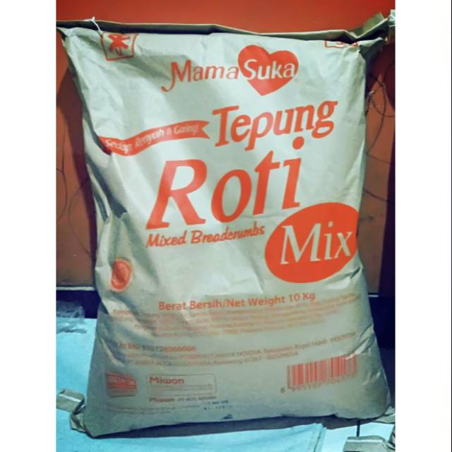 

Tepung Roti Mix 10kg