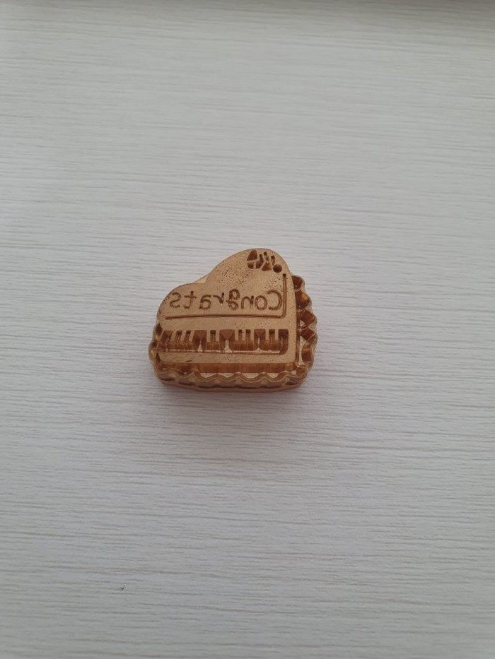 

jual Hot Stamp Medium / Hot Stamp ukuran 3cm / Plat Kuningan / Cap Kue - 526 Congrazt