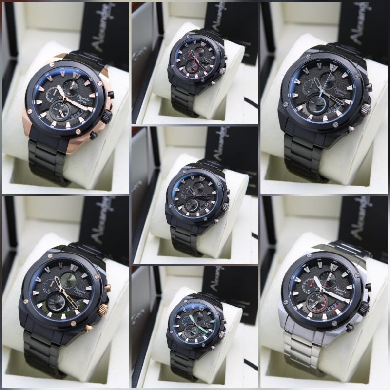 Jam Tangan Pria Alexandre Christie Ac 6646 /Ac6646 Original