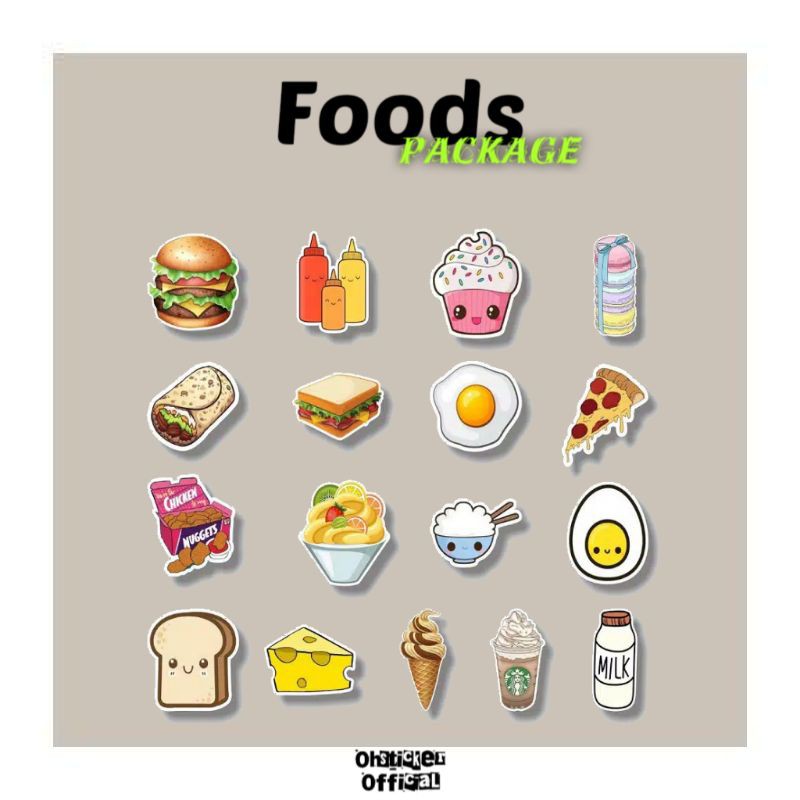 Featured image of post Aesthetic Foodstickers