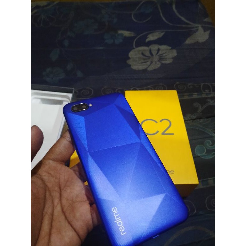 Realme c2 SEKEN/BEKAS RAM 3GB INTERNAL 32GB MINUS IC SINYAL+TC