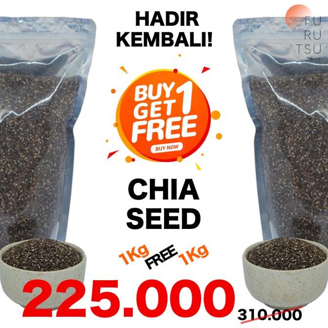 

Chia Seed 1 Kg (Buy 1 Get 1 Free) Organic - Mexico