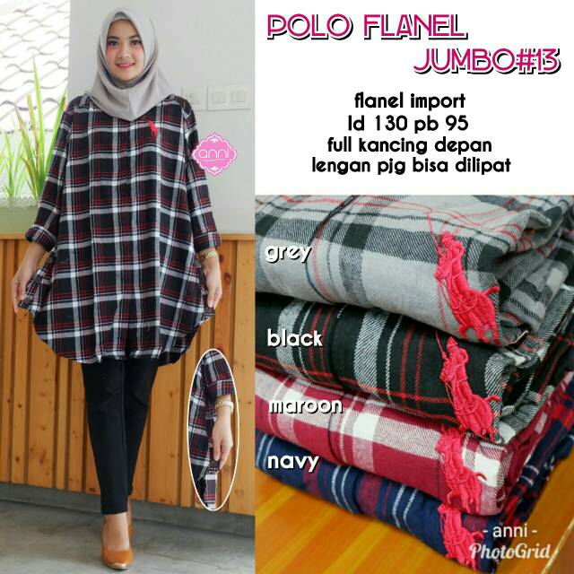 POLO FLANEL JUMBO 3