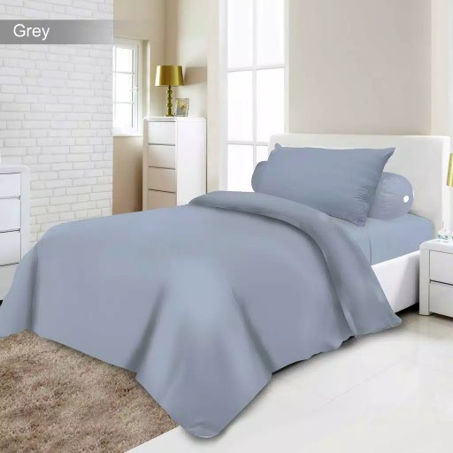 Ww Bed Cover Vito Signature - Polos - Pilihan Warna - Flat - 120x200 (single)