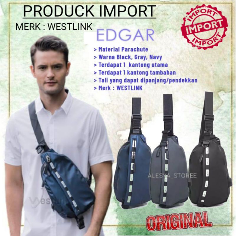TAS IMPORT ORIGINAL | EDGAR WESTLINK | WEITSBAG