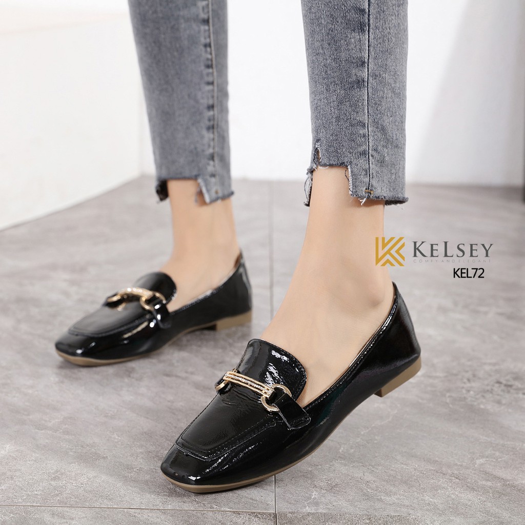 Kelsey Flatshoes Docmart Loafer Sepatu KEL72