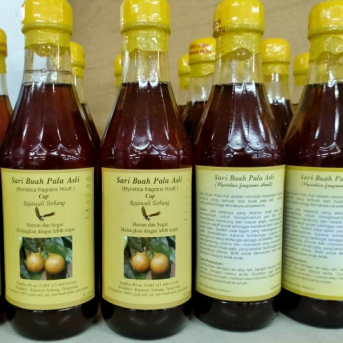 

Syrup Pala dan Jahe Cap Rajawali Terbang - Jahe Pandan (BERKUALITAS)