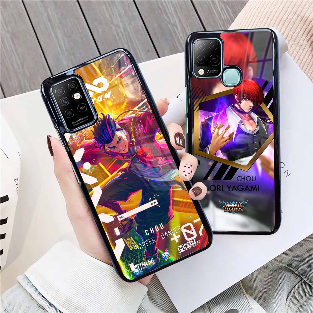 [NT15] Case Glossy Infinix Note 7 | 8 | 10 | 10 PRO | 10PRO NFC | Smart 4 5 6 | HOT 10  10S | Casing