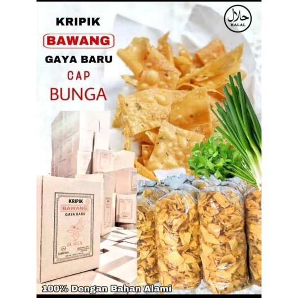 

KERIPIK BAWANG GAYA BARU 1 KG