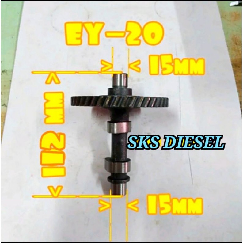 EY20 CAMSHAFT AS KLEP MESIN ROBIN 5.0HP
