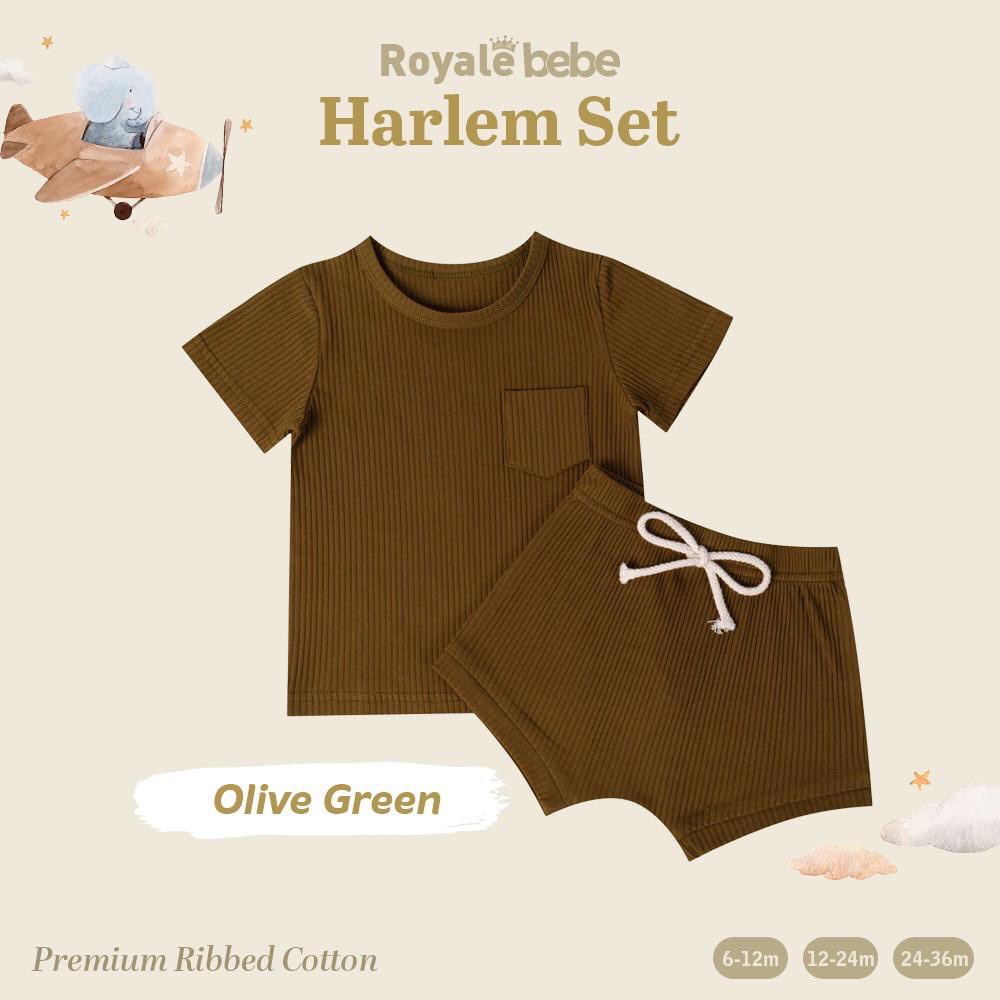 Makassar ! Royale Bebe Harlem Set Premium Cotton