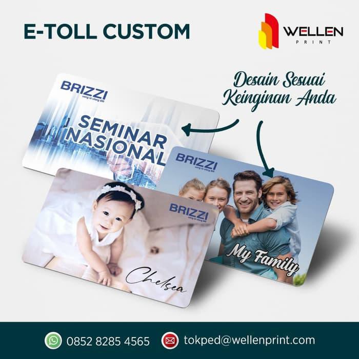 

PROMO - CETAK KARTU ETOLL CARD CUSTOM FOTO BRIZZI 1 SISI / SATU MUKA SALDO 0
