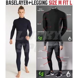 Jual BAJU MANSET LEGGING BASELAYER PANJANG DAN CELANA PENDEK DRIFIT