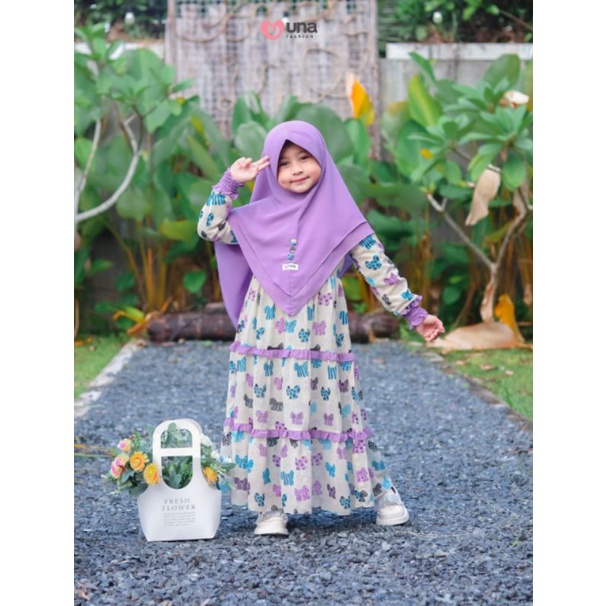 Gamis Anak Thania by Una fashion