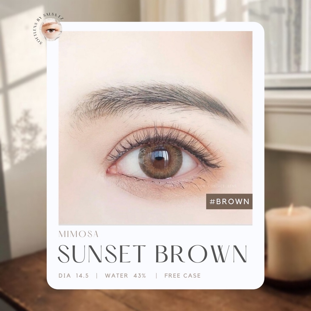 SOFTLENS SUNSET BROWN