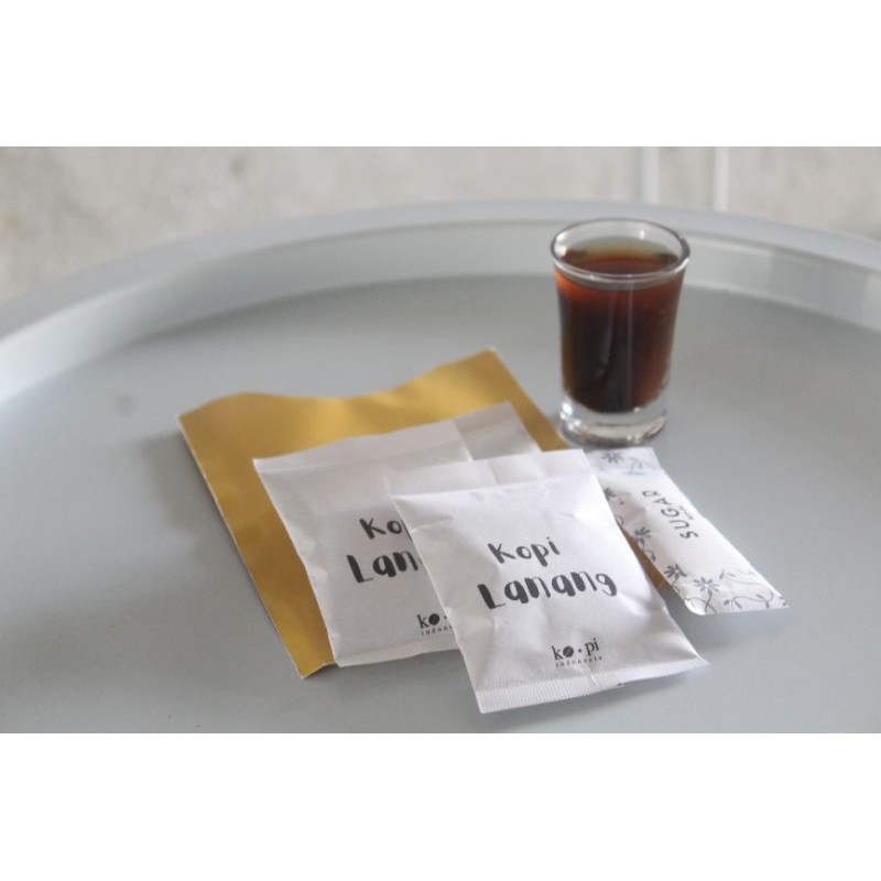 

Dripbag Kopi Robusta Lanang