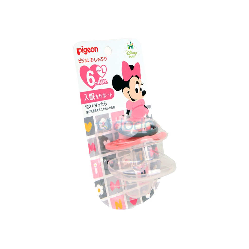 Empeng Bayi Perempuan Pigeon Pacifier Minnie L PR050246