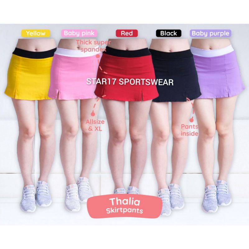THALIA SKIRTPANTS - ROK SENAM - BAJU SENAM - BAJU OLAHRAGA WANITA - BAJU ZUMBA - BAJU YOGA - BAJU AE