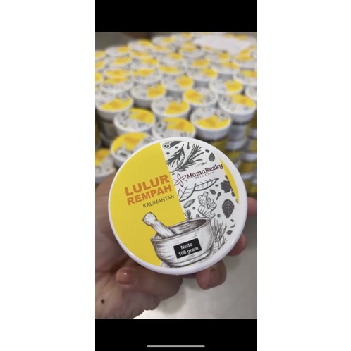 LULUR REMPAH BANGKAL BASAH BY MAMA REZKY