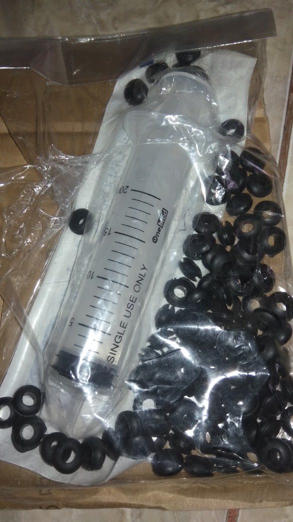 Karet Grommet 5 Mm Selang Pe Pvc Seal Gromet 5 Mm Offtake 5 Mm