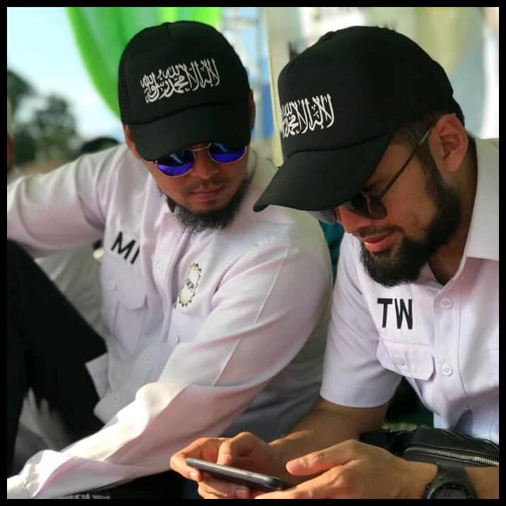 ER185 TOPI TAUHID TOPI JARING TAUHID TRUCKER HAT TAUHID