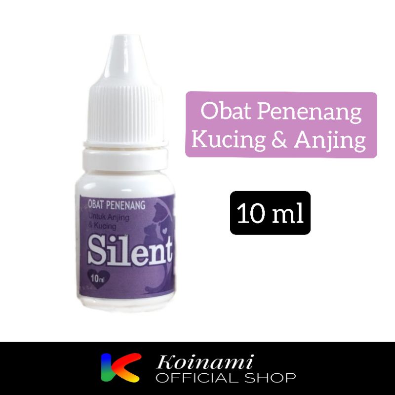 SILENT OBAT PENENANG KUCING DAN ANJING / MEYER PET SHOP / BTM