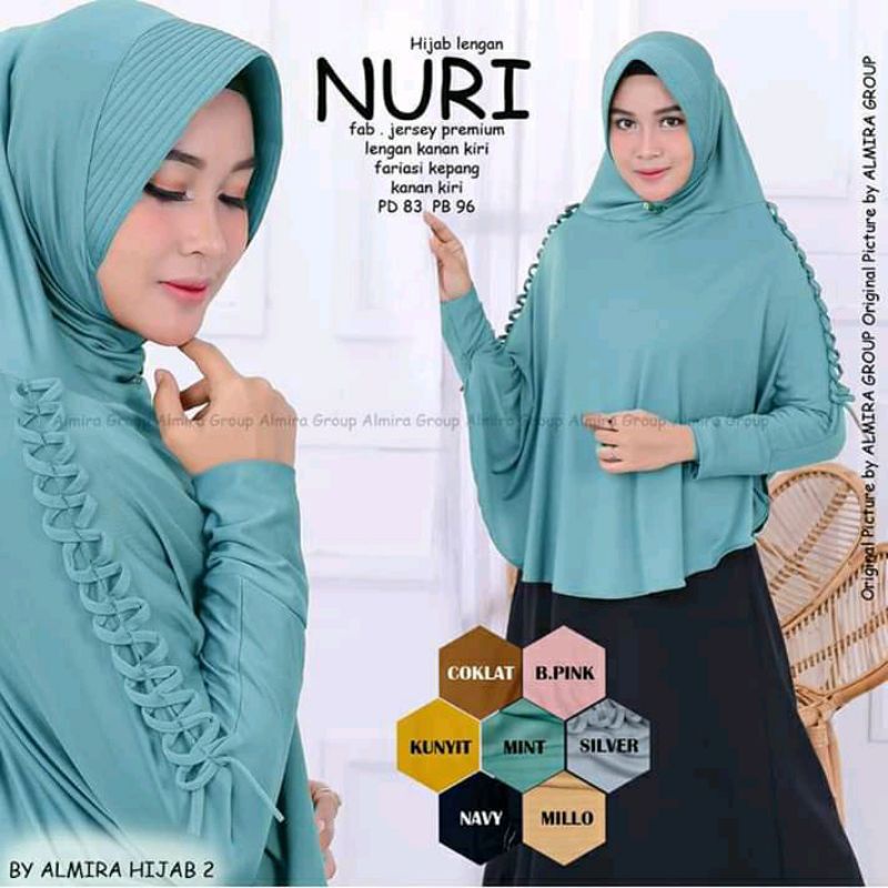 jilbab khimar jersey kualitas bagus/murah/jumbo /tebal /adem