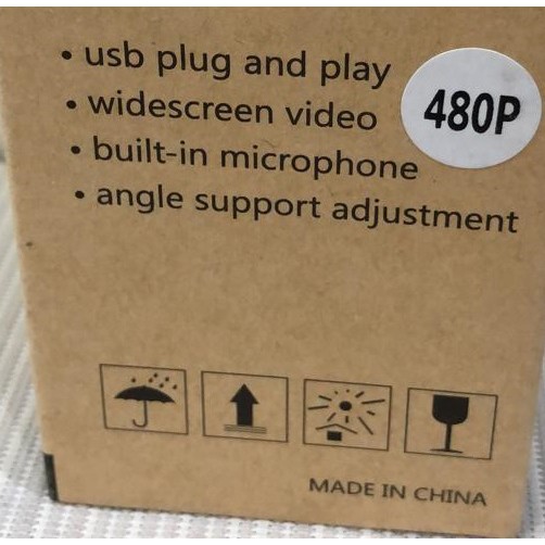 Webcam Full HD 480P Plug And Play