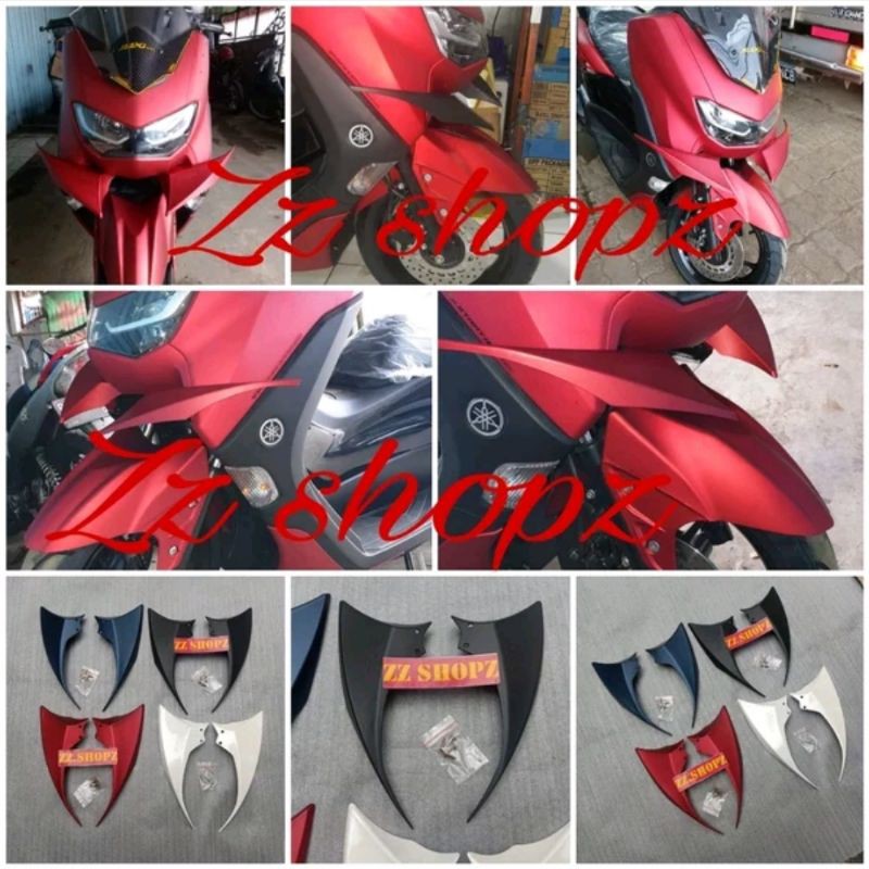 Winglet Yamaha Nmax new 2020 variasi depan nmax 2020 tanduk depan nmax 2020