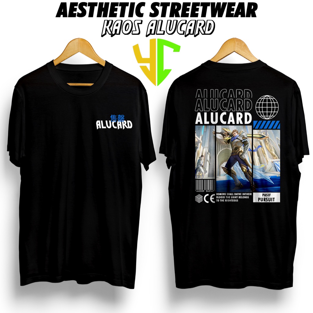 YC Kaos StreetWear Hero ML (ALUCARD LIGHTBORN) Bisa Request Hero, Kaos Pendek Pria Kaos Premium Kaso
