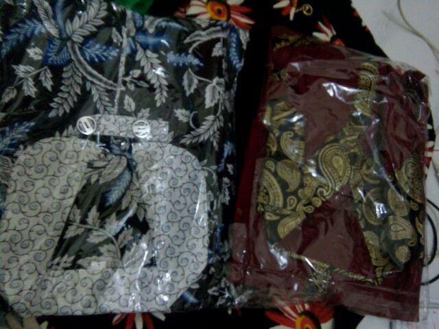 Atasan Batik Dolby Dolbi Dobby Doby Tenun Sutra Tulis Halus Katun Atbm Baron ,sarombit Atasan No