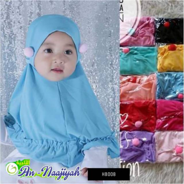 Grosir hijab baby / jilbab baby / jilbab anak