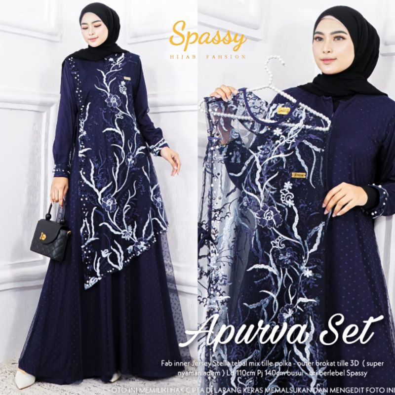 COD . APURVA SET . GAMIS . ORI BY SPASSY